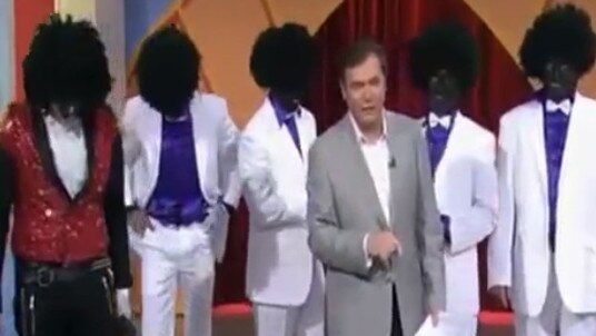 Darryl Somers made international headlines after this 2009 segment on Hey Hey It’s Saturday, featuring blackface, drew criticism