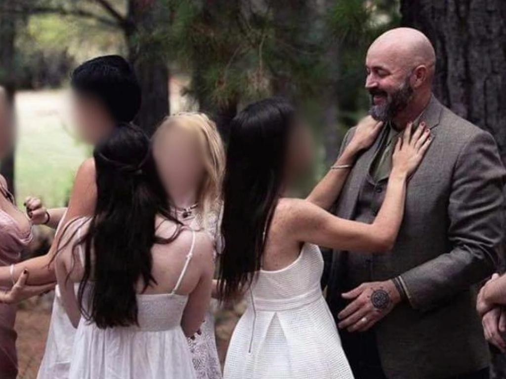 James Davis lived in a polyamorous relationship before his arrest on slavery charges earlier this year. Picture: ABC.
