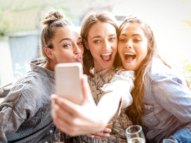 Phones are taking over cameras, especially with selfies. Picture: iStock