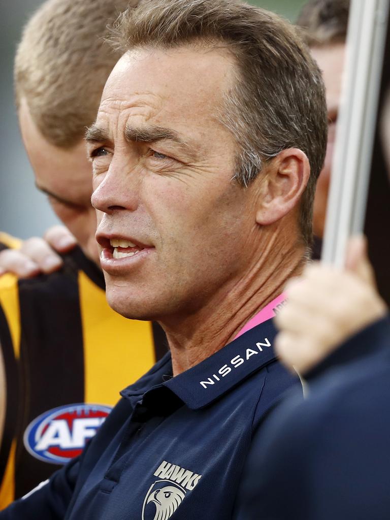 Clarkson is embarking on his third rebuild while at Hawthorn.