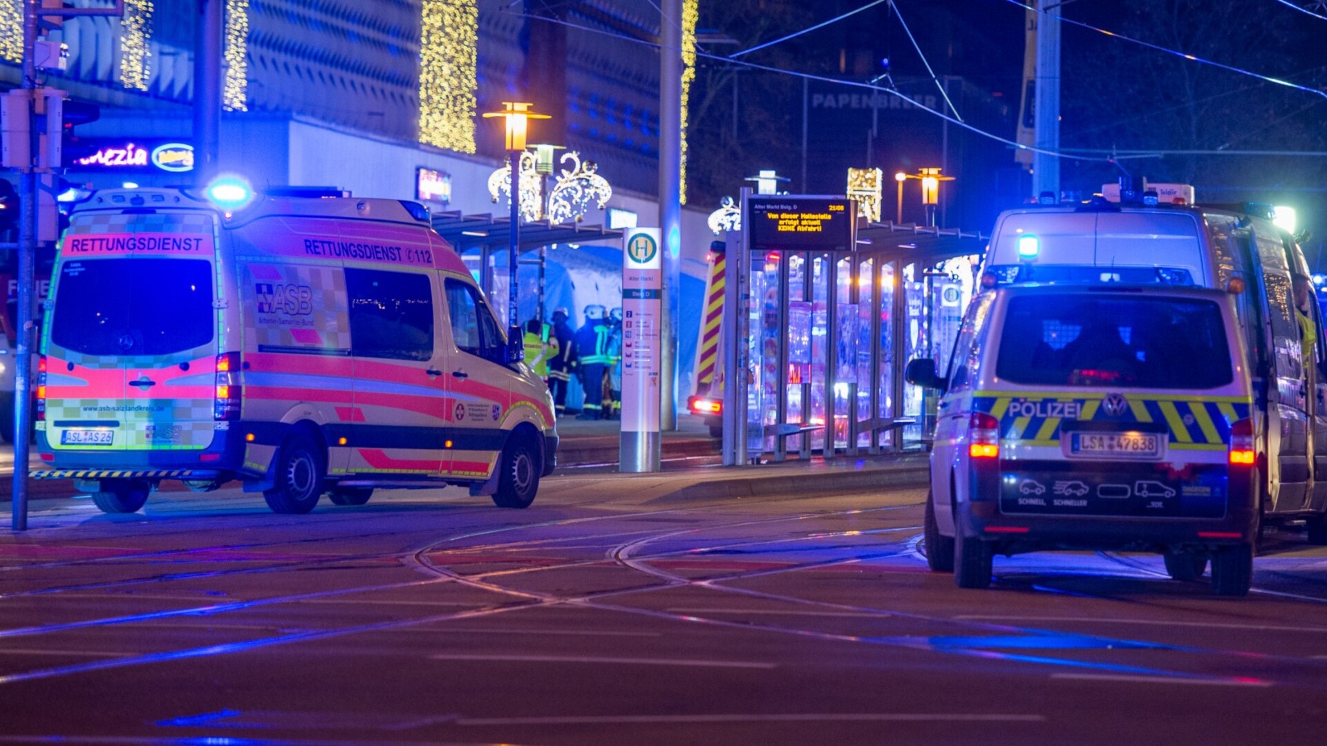 At least five dead in Christmas market attack in Germany