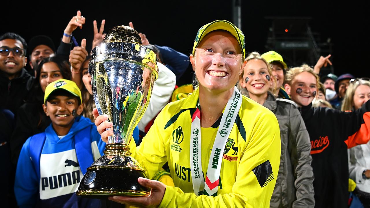 Alyssa Healy of Australia. Photo by Hannah Peters/Getty Images