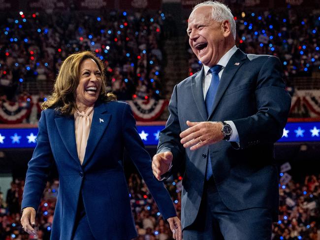 Republicans have not wasted any time in attacking Tim Walz over not only his politics but his military record. Picture: Getty Images via AFP