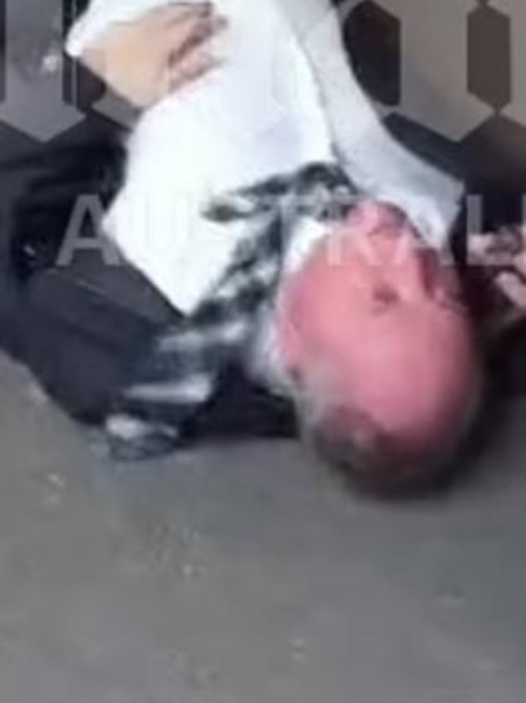 The Nationals MP was filmed lying on the street after he said he mixed prescription drugs and alcohol, Picture: Daily Mail Australia