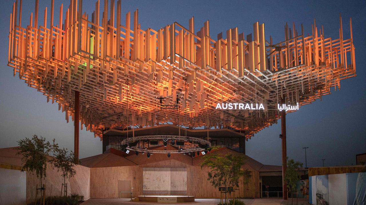 The Australian Pavilion, Expo 2020 Dubai. Picture: Dany Eid/Expo 2020 Dubai