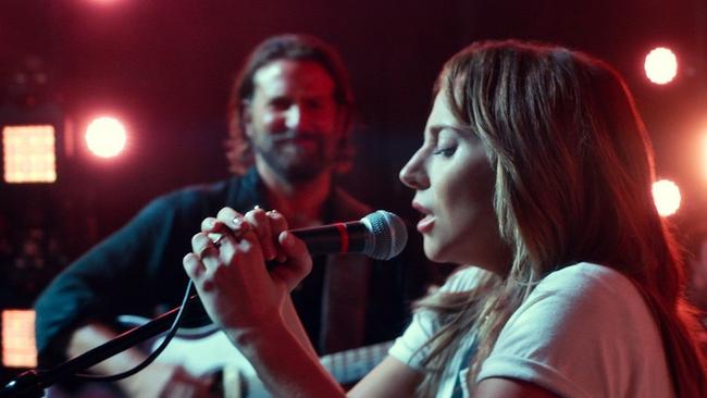 Gaga plays an unknown singer-songwriter whose fame eclipses that of the rock star who discovers her.