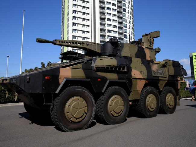 Rheinmetall’s Boxer on display