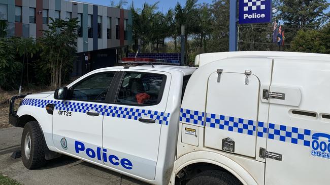 Connors parked the suspicious Mitsubishi 380 right out front of the Coffs Harbour Police Station.