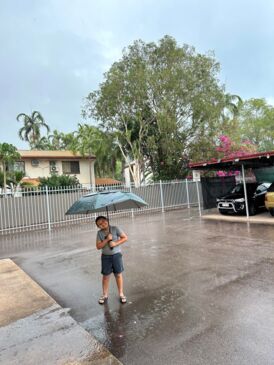 First Darwin downpour of the 2023 wet season