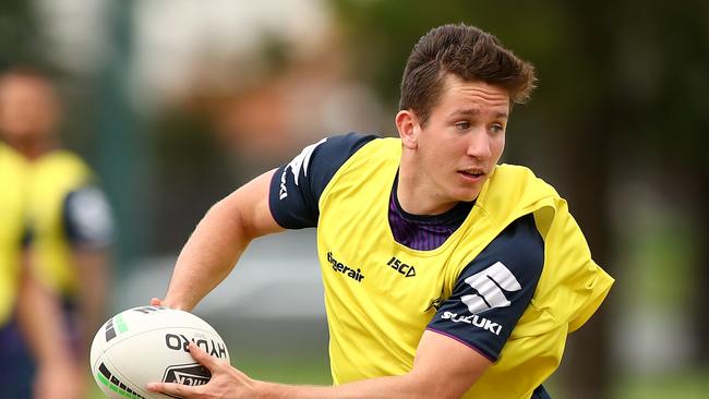 Cooper Johns has marvelled at the training qualities of teammate Cameron Smith. Picture: Getty