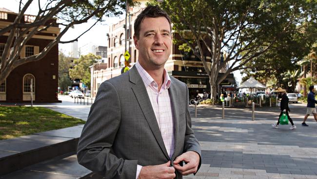 Northern Beaches Council mayor Michael Regan at the Corso Manly. Picture: Adam Yip / Manly Daily