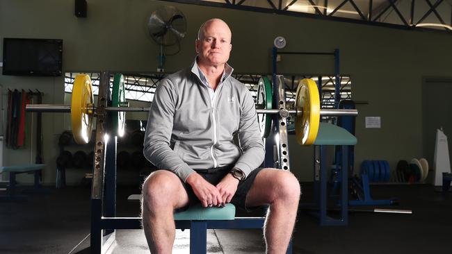 Dean Ewington Clarence City Council alderman and Oceana Aquatic and Fitness owner, expressed outrage over Greens mayoral candidate poster. Picture: NIKKI DAVIS-JONES