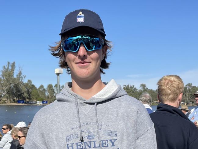 Melbourne Grammar School student, Ed Millear, died after collapsing at rowing training. , 17 year old Ed passed away peacefully Wednesday morning surrounded by his family.  Picture: Supplied