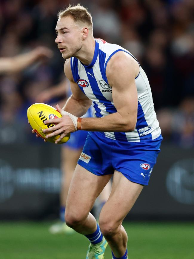 Will the Roos get their first-round compensation for Ben McKay? Picture: Michael Willson/AFL Photos