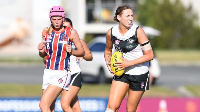 Southport Sharks QAFLW player Faith Alchin. Picture: Highflyer Images