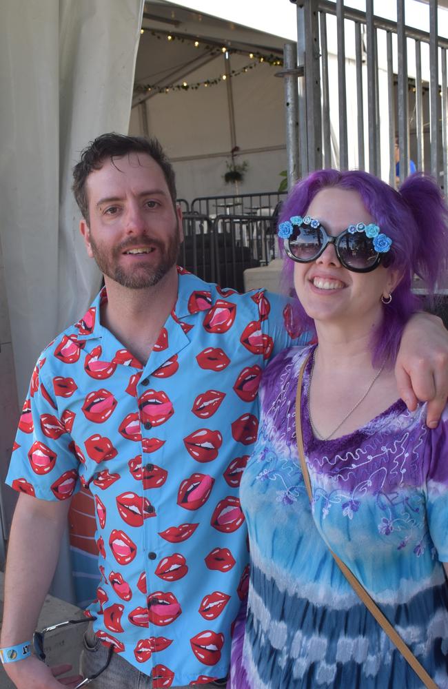 Lyndee Blizzard and Joshua Lynch at the 2022 Caloundra Music Festival. Photo: Elizabeth Neil