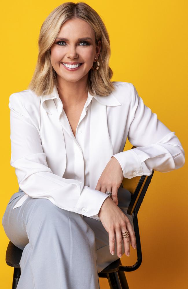 Sunrise presenter Edwina Bartholomew. Picture: Stephen Chee