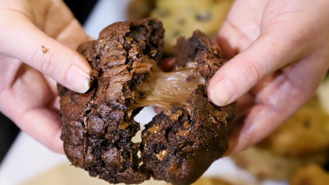 The gooey Nutella cookies. Picture: Jenifer Jagielski