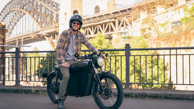 Co-founder Luke Sinclair on a Streetdog80 in Sydney.