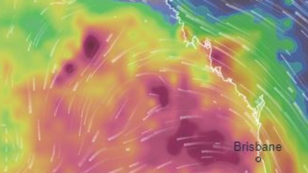 Brisbane weather Southern Qld rain forecast halved but still 50mm