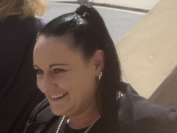 Kristy Lee Innes, 36, leaving Beenleigh District Court