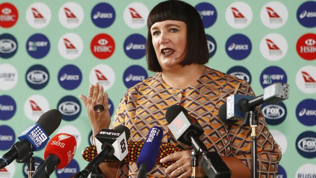 Raelene Castle says winning the Bledisloe Cup is the ‘no.1 priority’.