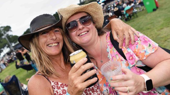 Kelly Backhouse and Lauren Harrison at Sounds of Rock 2024 in Hervey Bay. Picture: Patrick Woods.