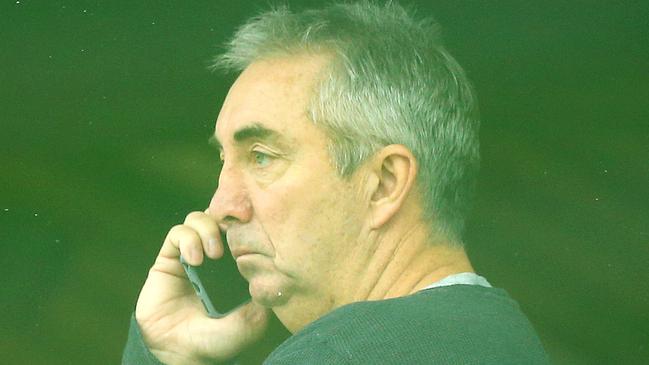 Magpies recruiting manager Derek Hine will be working the phones before the national draft. Picture: Mark Stewart