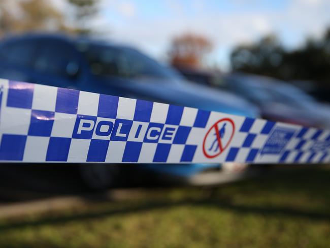 MELBOURNE, AUSTRALIA- NewsWire Photos June 25 2022,  Generic View of Police line tape at a crime scene.Picture: NCA NewsWire /Brendan Beckett