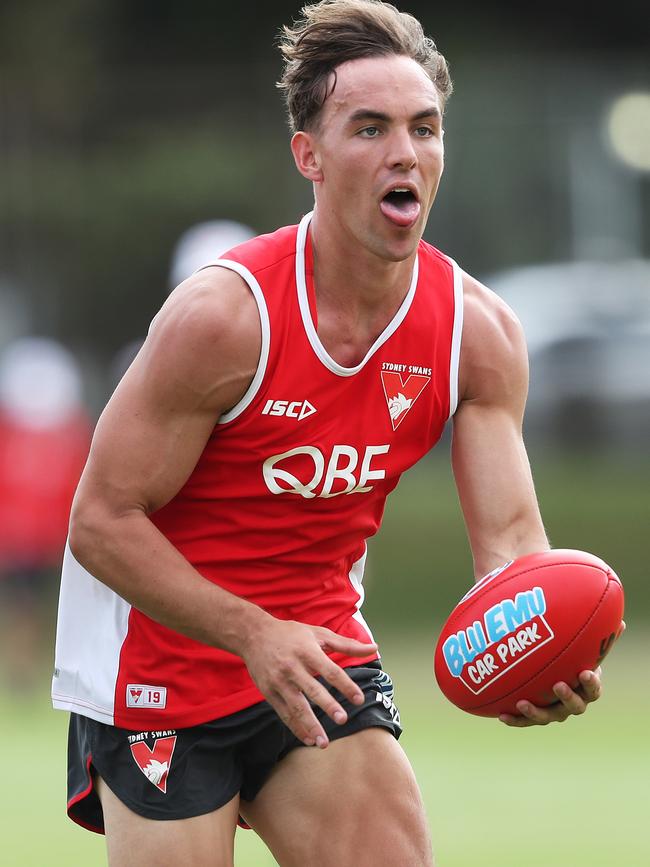 Sydney recruit Ryan Clarke. Picture: Phil Hillyard