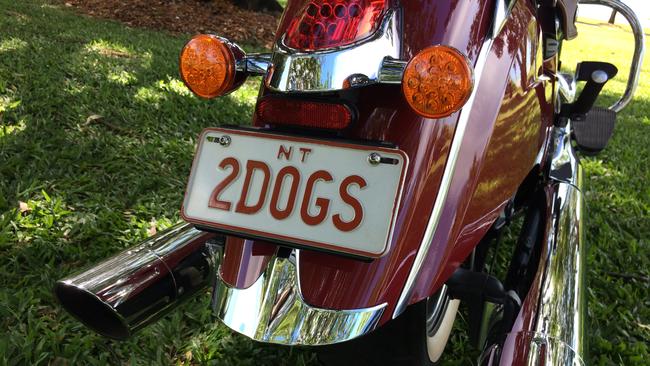 Greg says this is the best dad joke ever. Search ‘two dogs joke’ if you’re as confused as I was. Picture: Greg Morgan