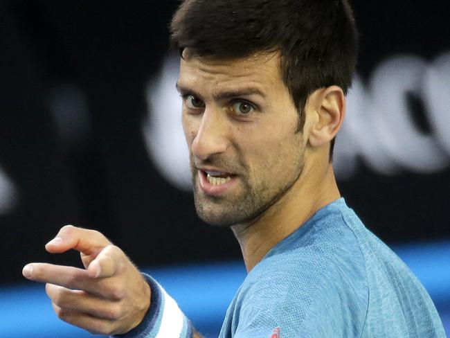 It will be a hot start for Novak Djokovic.