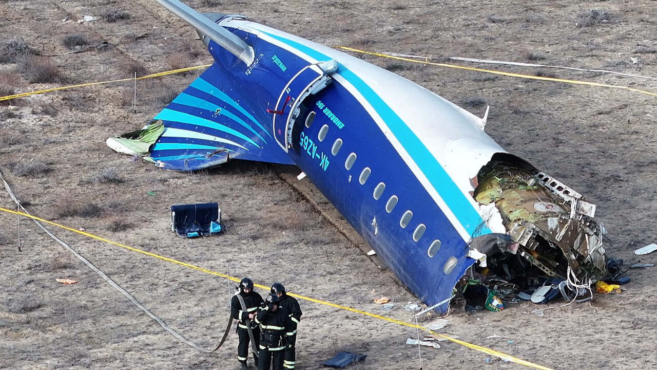 Azerbaijan Airlines Crash ‘Likely’ Caused by Russian Air Defences