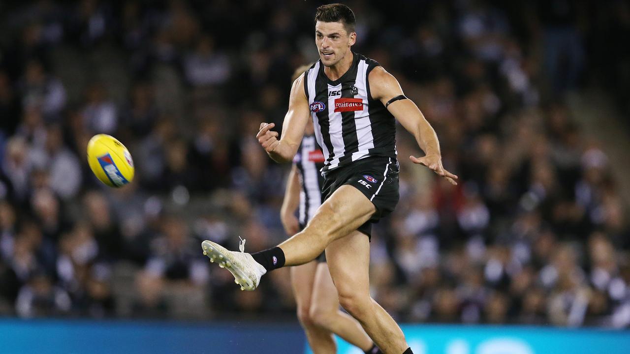 The smooth moving version of Scott Pendlebury returned in 2019. Picture: Michael Klein