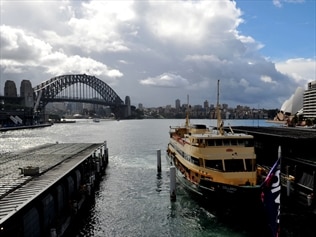 A view of Sydney Harbour