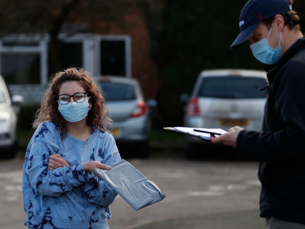 Health officials warned the UK variant has mutated again, and may now be able to evade the immune system. Picture: Adrian Dennis / AFP