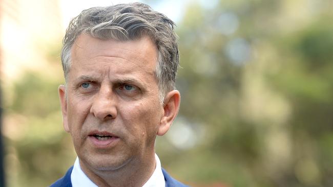 Bega state Liberal MP Andrew Constance made the announcement on Thursday with NSW Health Minister Brad Hazzard. Picture: Jeremy Piper