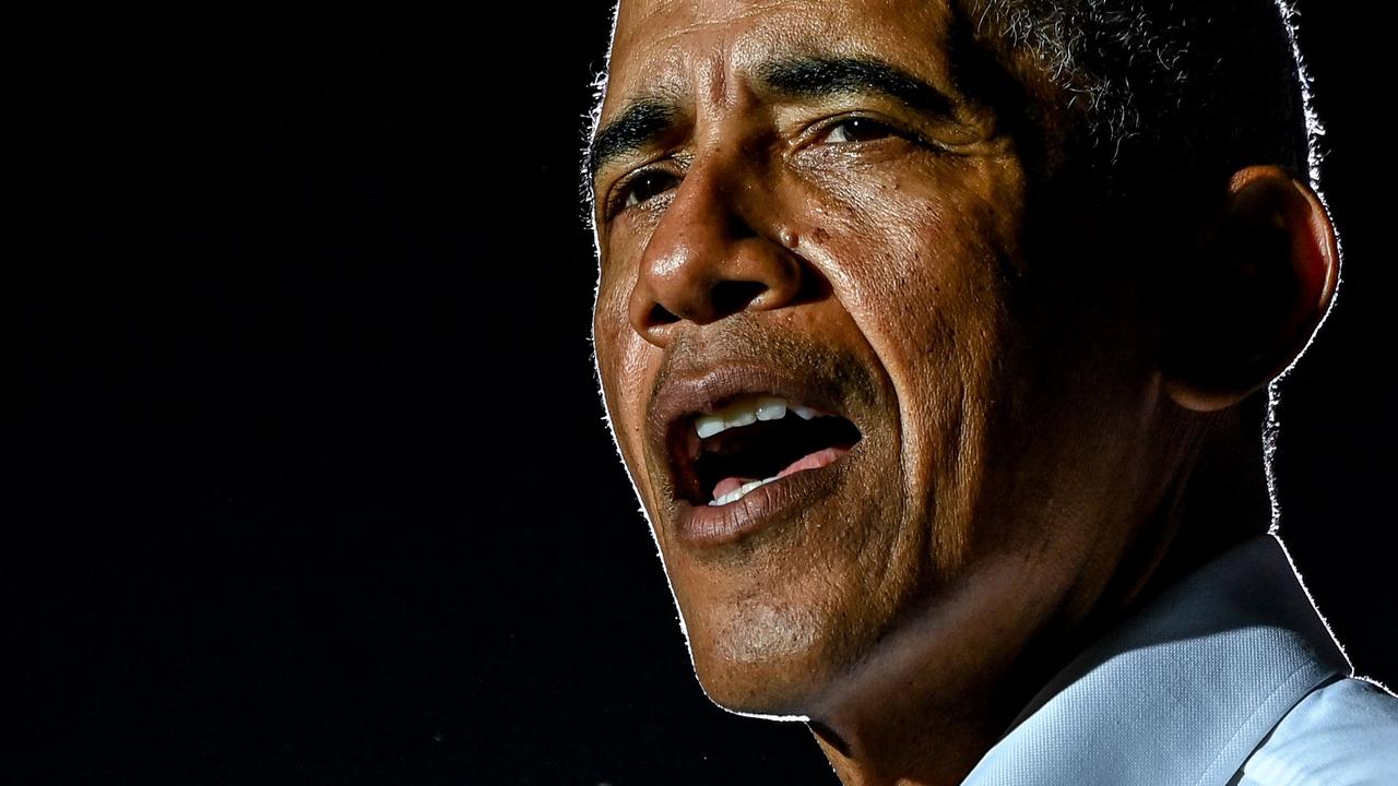 Former president Barack Obama. Picture: Chandan Khanna/AFP