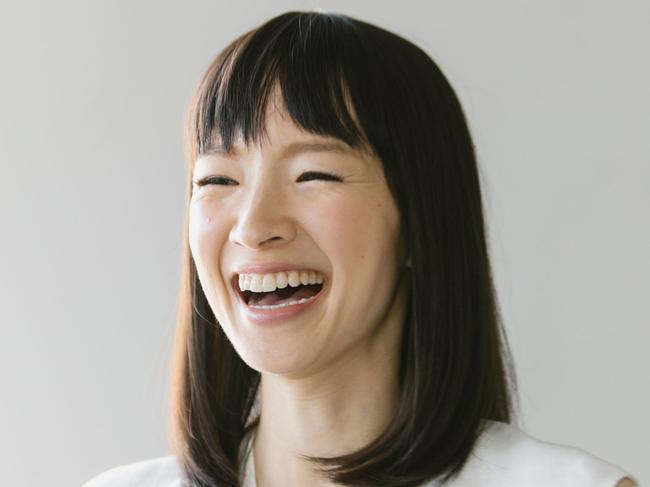 Decluttering Queen Marie Kondo. Picture: KonMari Media Inc