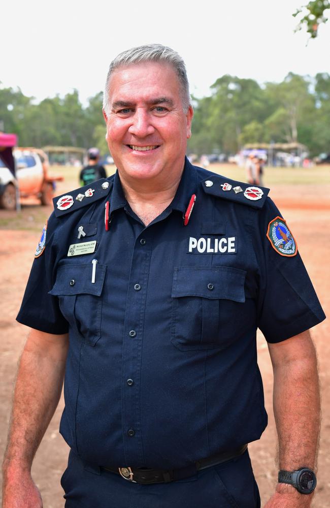 Acting NT Police Commissioner Michael Murphy said NT Police was ‘reflective of the community’. Picture: Zizi Averill