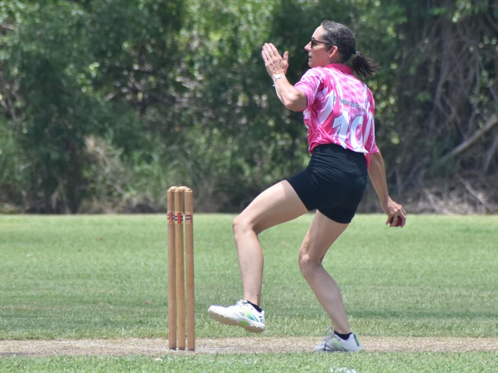 Women’s division, All Sorts versus Feeling Ducky, at Rockhampton Cricket’s Country Carnival on January 25, 2025.