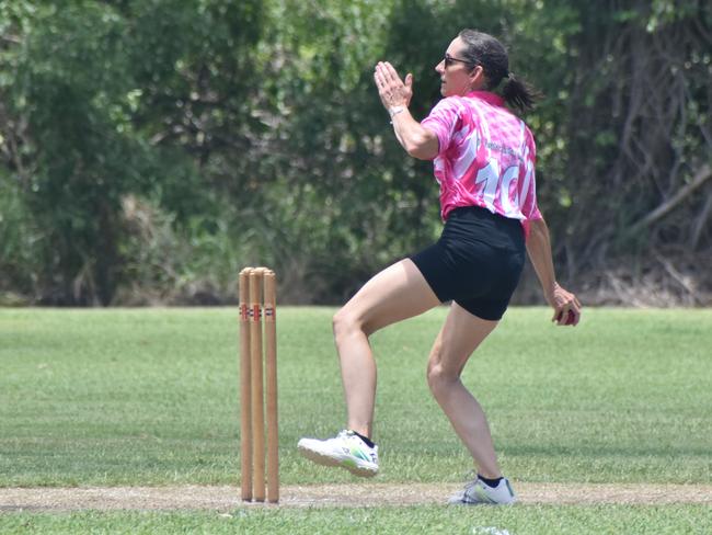 Women’s division, All Sorts versus Feeling Ducky, at Rockhampton Cricket’s Country Carnival on January 25, 2025.