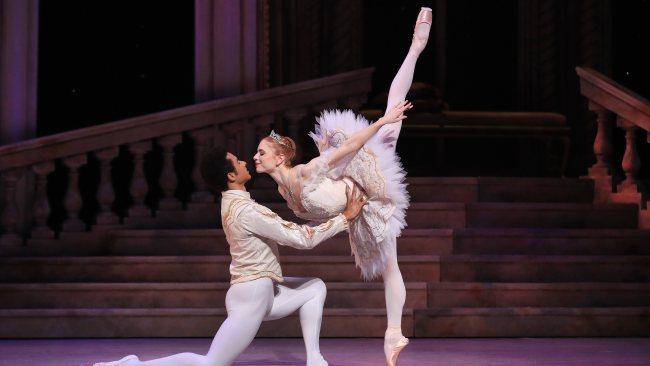 Queensland Ballet's Sleeping Beauty stars Mia Heathcote and Patricio Reve. Picture: Adam Head