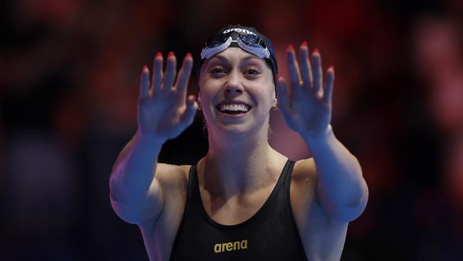 The new world record holder. (Photo by Sarah Stier/Getty Images)