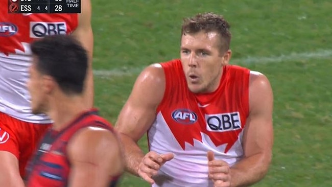 Sydney Swans star Luke Parker.