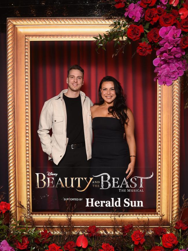 Opening night: Beauty and The Beast at Her Majestys Theatre, Melbourne. Picture: Josie Hayden