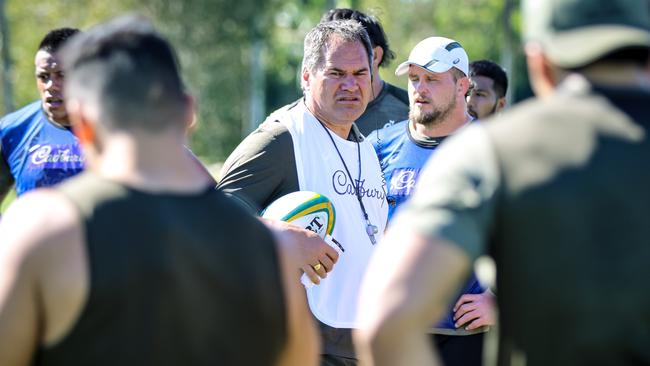 Wallabies coach Dave Rennie is excited about taking on the All Blacks. Picture: Andrew Phan/Wallabies Media