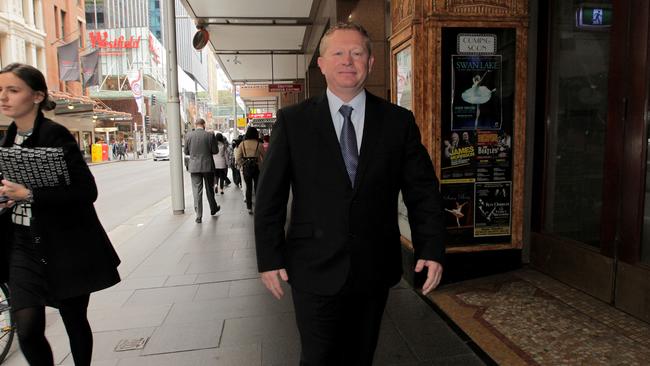 Dean Hall, head of the ACT branch of CFMEU.