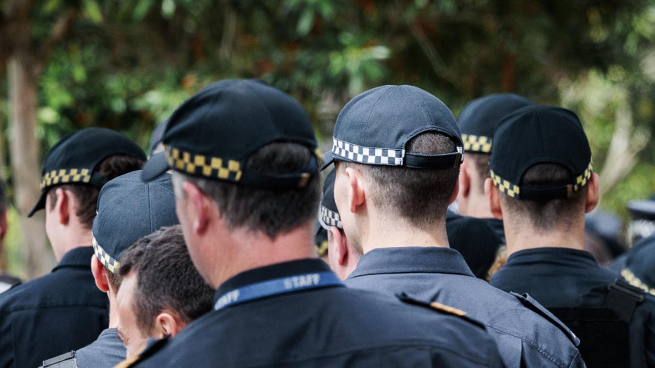 Frustrated cops’ unique way to crash presser