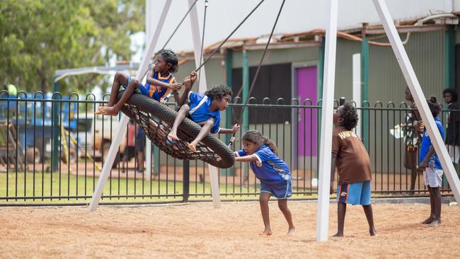 Yirrkala students’ attendance and engagement has lifted thanks to the program. Picture: Floss Adams.